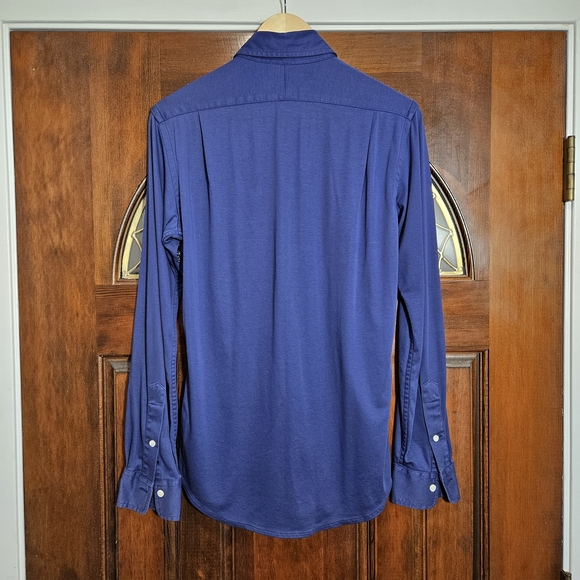 Polo by Ralph Lauren Men's Navy Button Down Shirt - Picture 6 of 6
